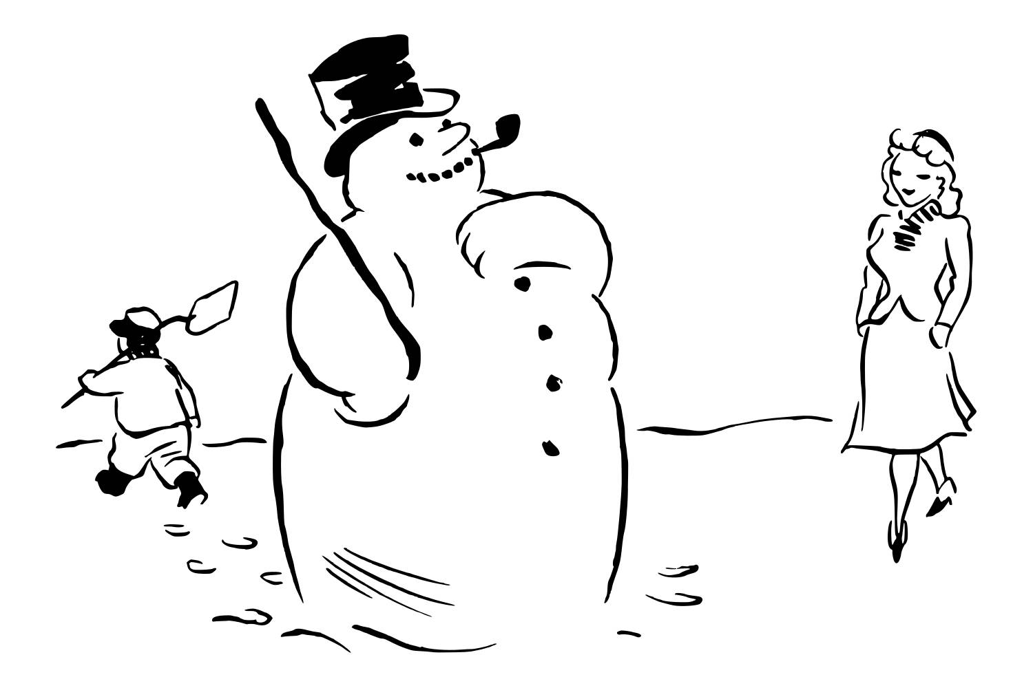 Snowman's love 03
